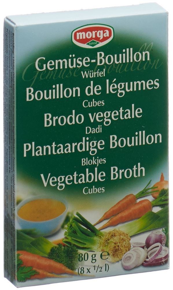 Morga Gemüse Bouillon Würfel 8 Stk