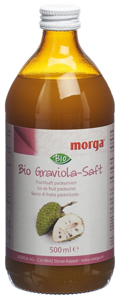 Morga Graviola Saft Bio Fl 500 ml