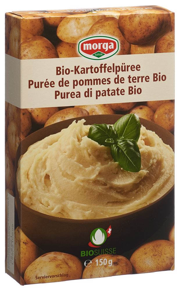morga Kartoffelpurée Bio Knopse 150 g