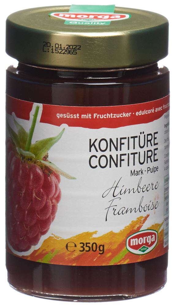 morga Konfitüre Himbeermark mit Fruchtzucker 350 g