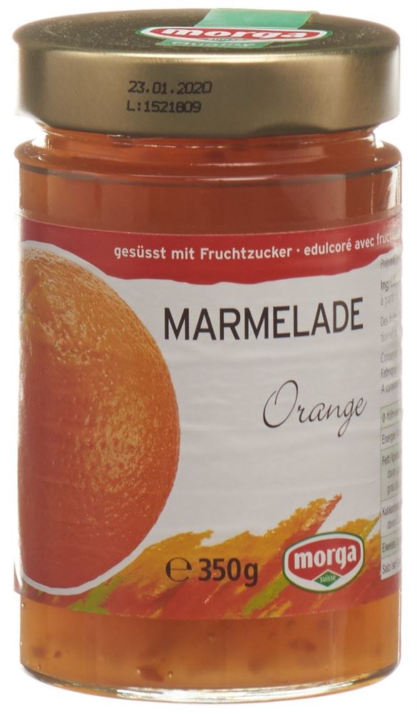 Morga Konfitüre Orange mit Fruchtzucker 350 g