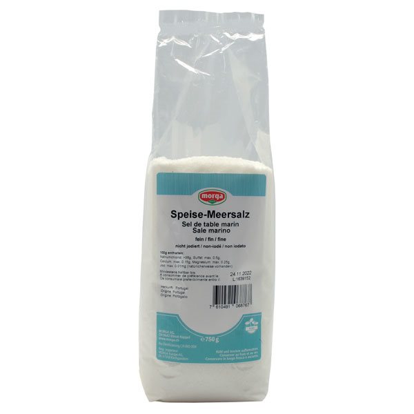 Holle Meersalz Fein Beutel 750 G
