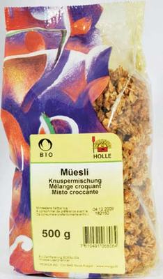 Morga Müsli Knuspermischung Bio Beutel 500 G