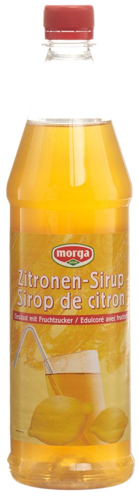 Morga Zitronen Sirup mit Fruchtzucker Petfl 7.5 dl