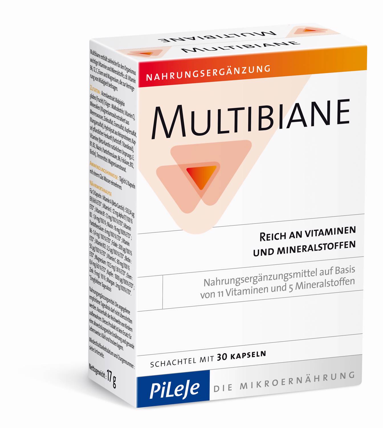 Multibiane Kapseln 586 Mg 30 Stück