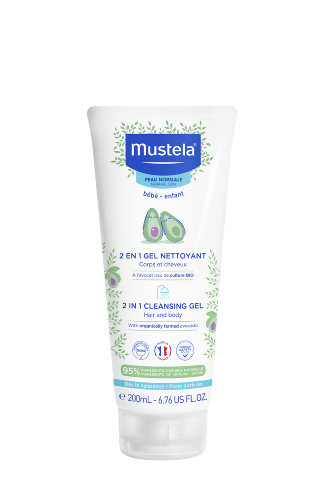 Mustela 2in1 Waschgel normale Haut Tb 200 ml