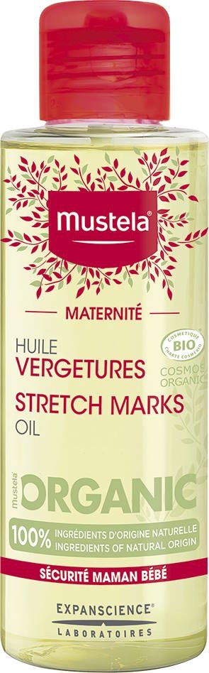 Mustela Mutterschaft Schwangerschaftsstreifen Öl BIO 105 ml