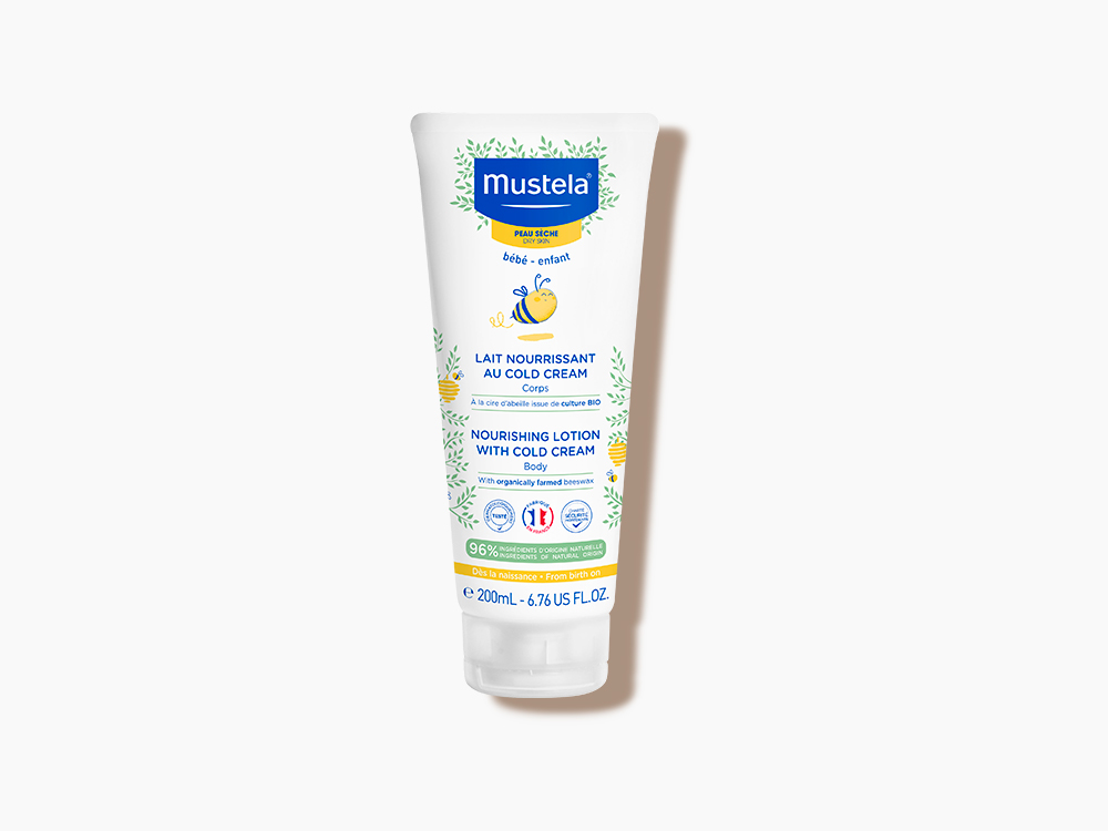 Mustela nährende Körpermilch mit Cold Cream trockene Haut Tb 200 ml
