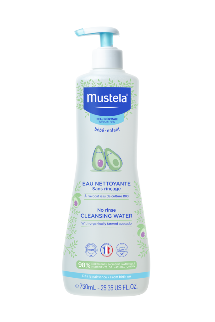 Mustela Reinigungsfluid ohne Abspülen normale Haut Disp 750 ml