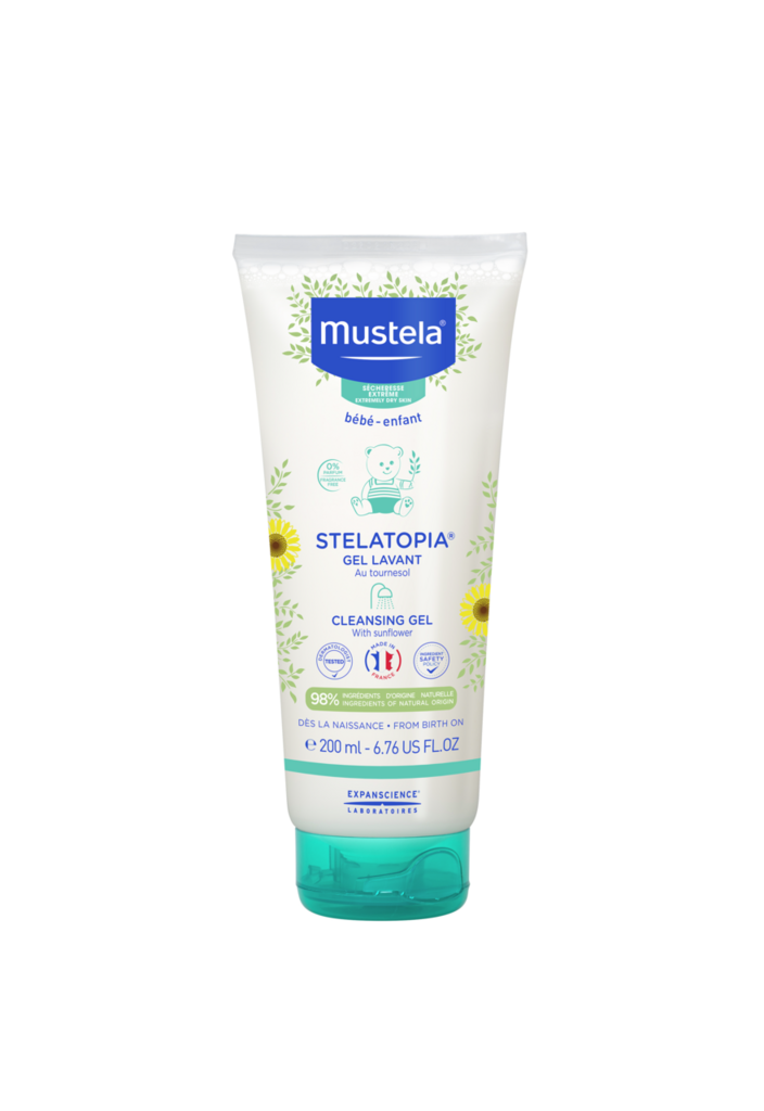 Mustela Stelatopia Waschgel zu Atopie neigende Haut 200 ml