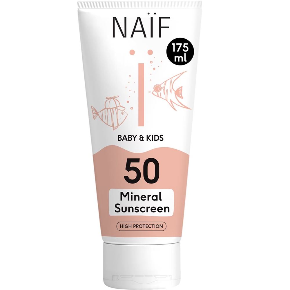 Naif Baby & Kids Mineral Sunscreen Spf50 Tb 175 ml