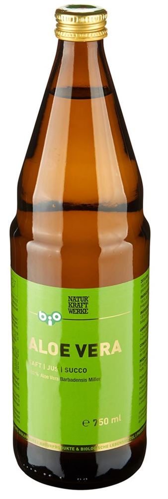 NaturKraftWerke Aloe Vera Saft Bio/kbA 750 ml