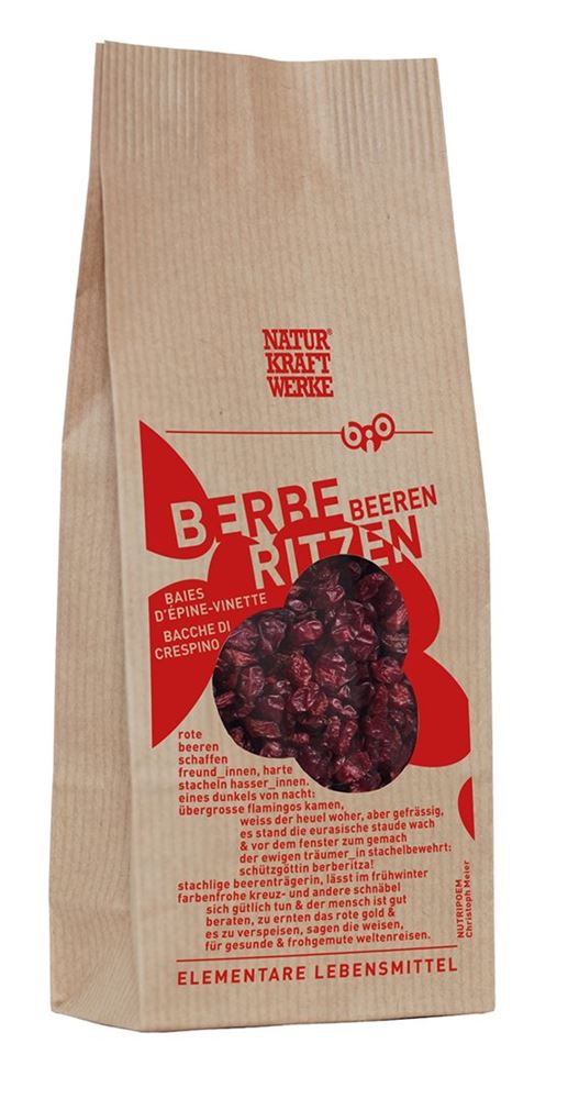 NaturKraftWerke Berberitzen Beeren getrocknet Bio/kbA 100 g