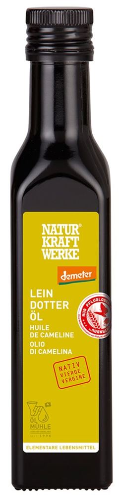 NaturKraftWerke Leindotteröl nativ Demeter 250 ml