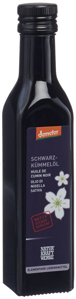 NaturKraftWerke Schwarzkümmelöl nativ Demeter Fl 250 ml