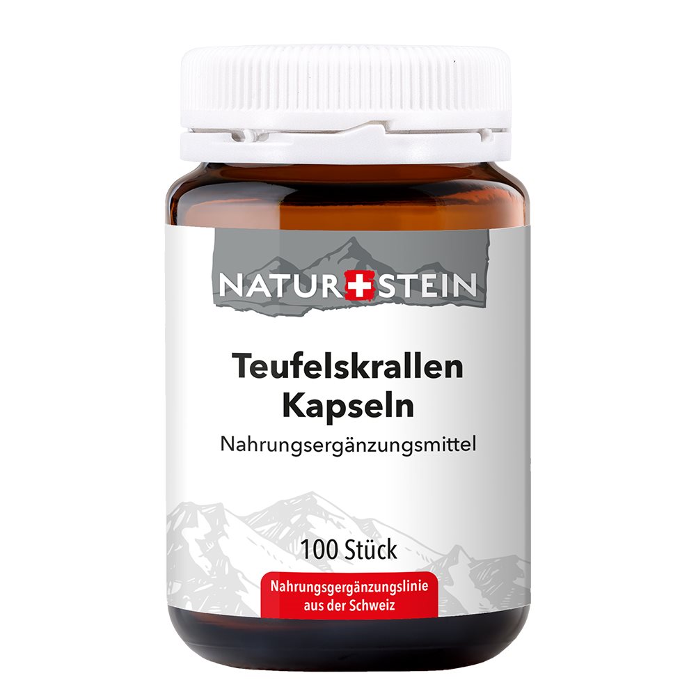 Naturstein Teufelskrallen Kaps Glas 100 Stk