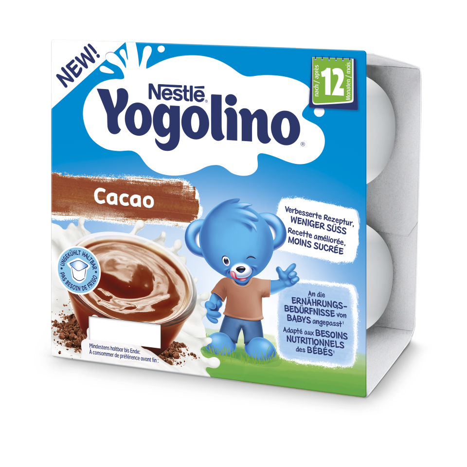 Nestlé Yogolino Cacao 12 Monate 4 x 100 g