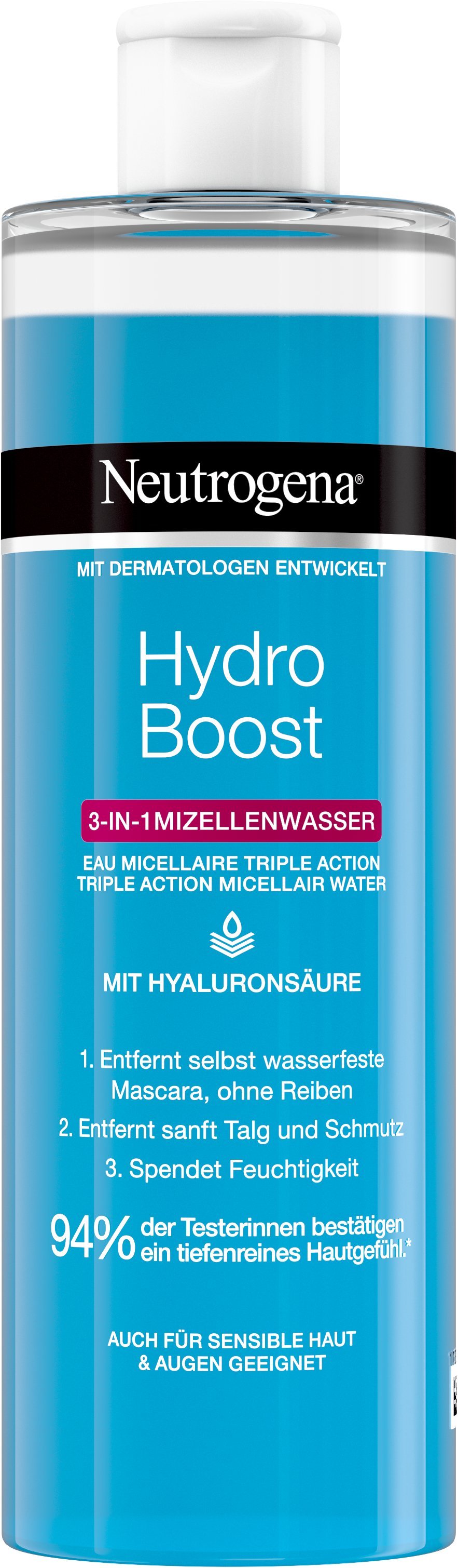 Neutrogena Hydro Boost 3 in 1 Mizellenwasser 400 ml