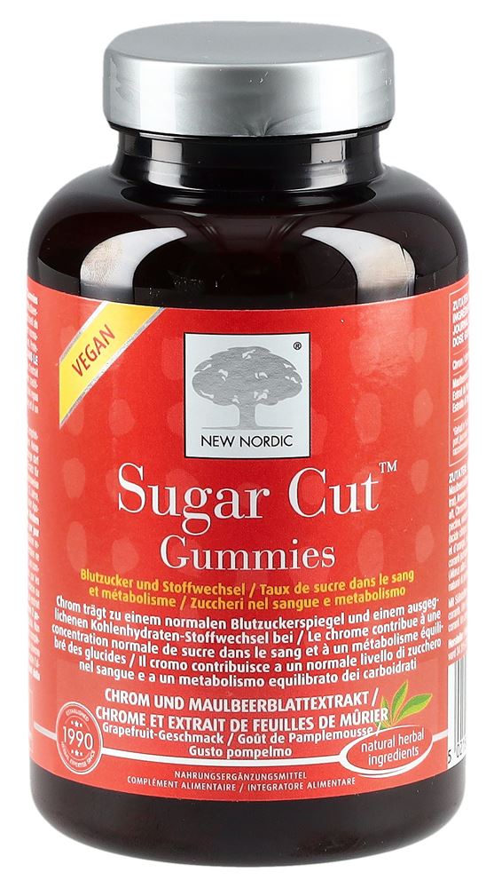 New Nordic Sugar Cut Gummies Ds 60 Stk
