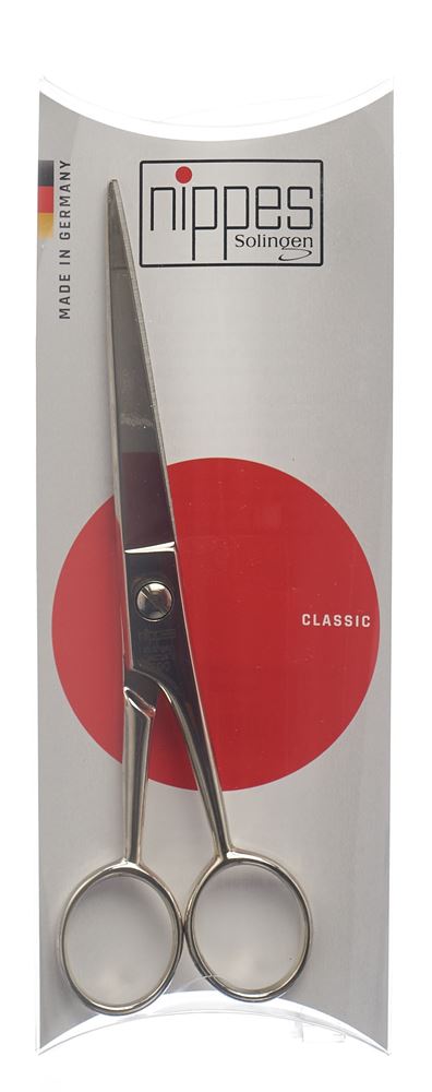 Nippes Coiffeurschere 17 cm vernickelt