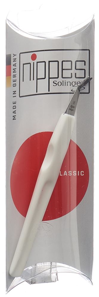 Nippes Nagelhautmesser vernickelt