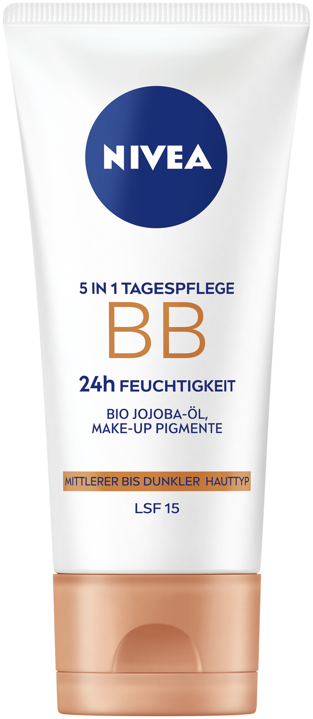 Nivea 5in1 Tagespflege BB mittel Lsf15 Tb 50 ml