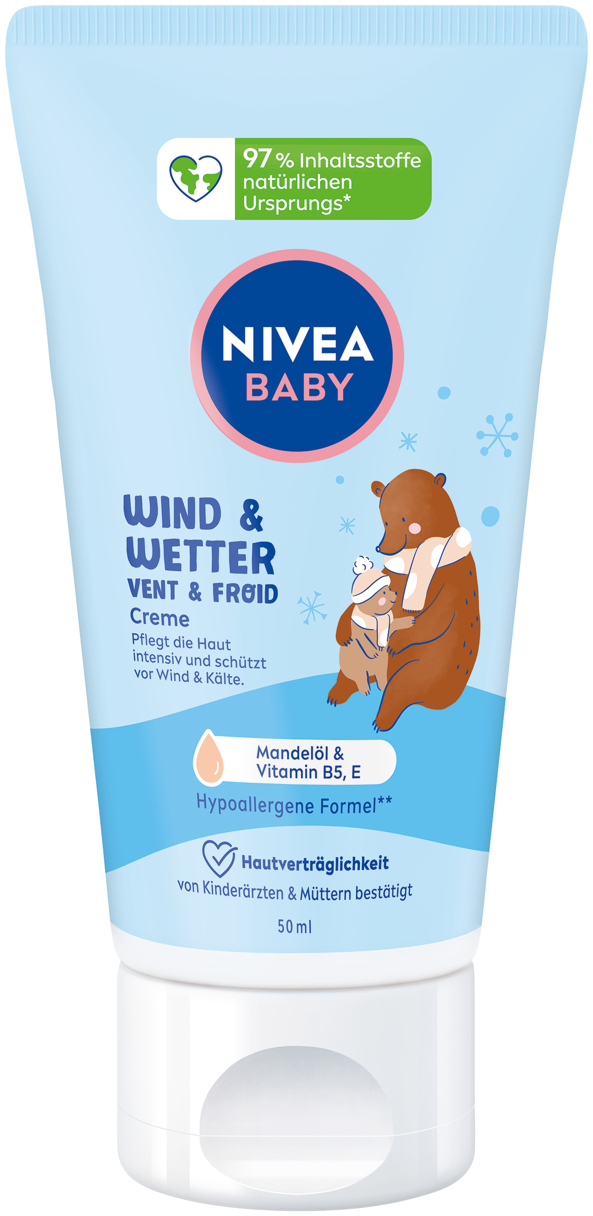 Nivea Baby Wind & Wetter Creme Tb 50 ml