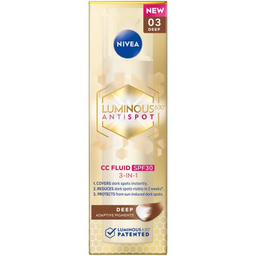 Nivea Cellular Luminous630 3in1 CC Fluid dunkel LSF 30 Fl 40 ml