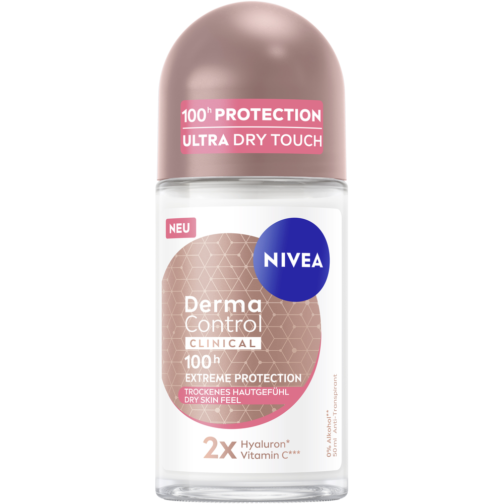 Nivea Deo Derma Control Clinical Ultra Dry Touch Roll-on Female 50 ml