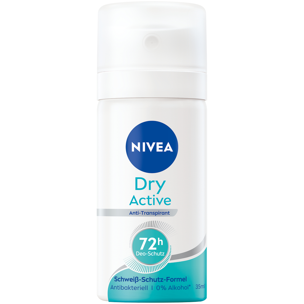 Nivea Deo Dry Active Spray Female Mini 35 ml