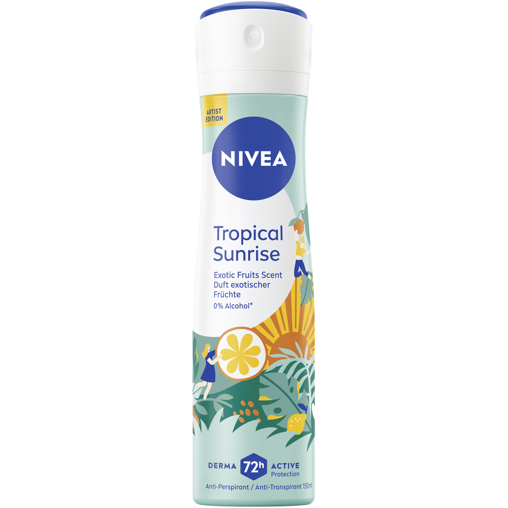 Nivea Deo Tropical Sunrise Spray Female 150 ml