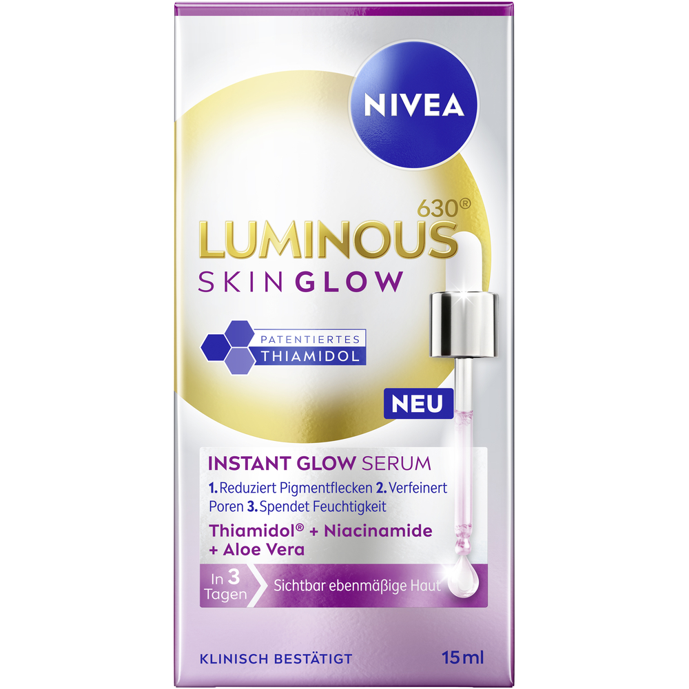 Nivea Luminous630 Serum Skin Glow Instant Glow 15 ml