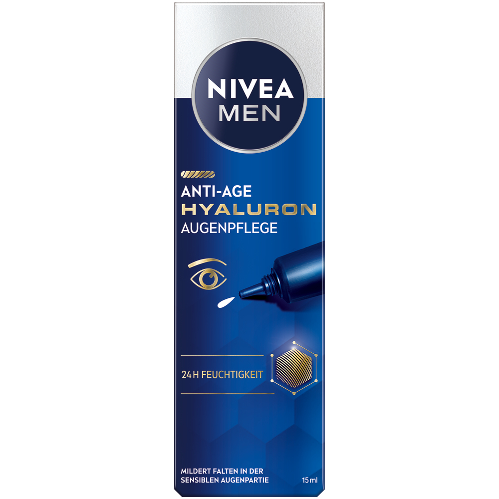 Nivea MEN Augencreme Anti-Age Hyaluron Tb 15 ml