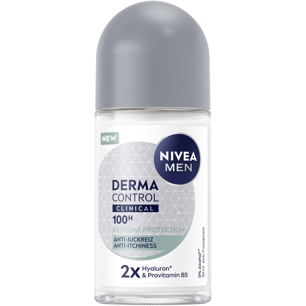 Nivea MEN Deo Derma Control Clinical Ultra Comfort Roll-on 50 ml