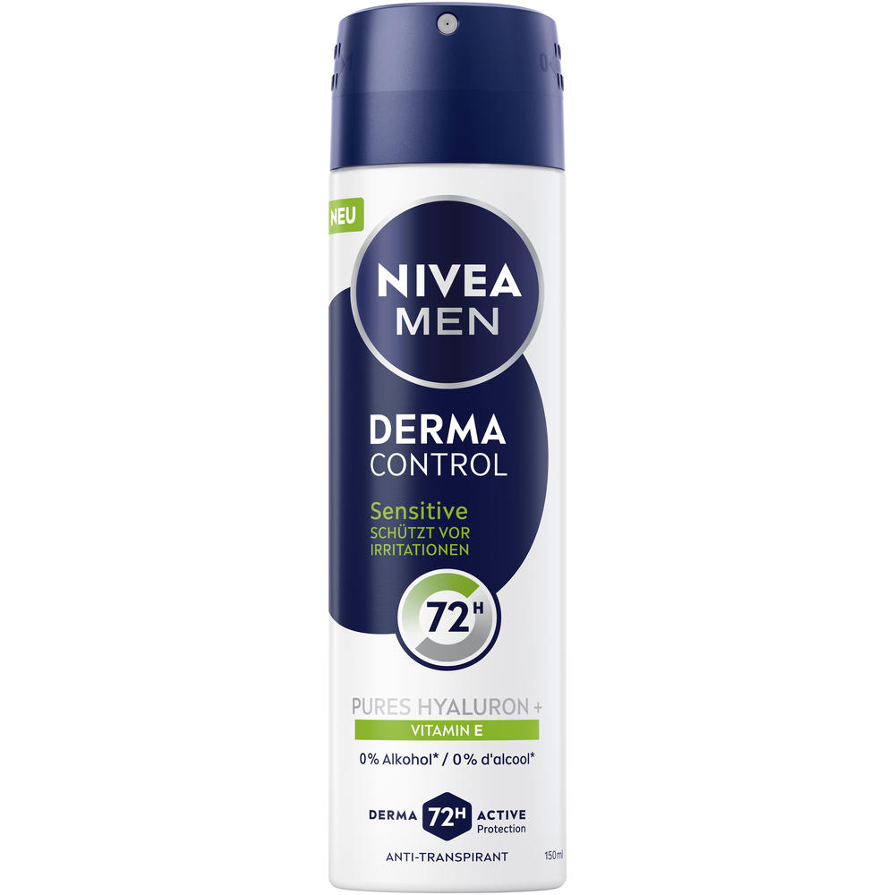 Nivea MEN Deo Derma Control Spray Sensitive 150 ml