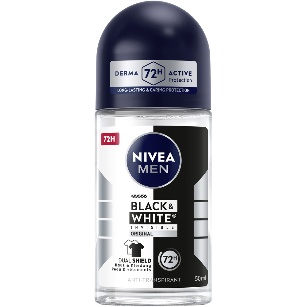Nivea MEN Deo Invisible Black & White Original Roll-on 50 ml