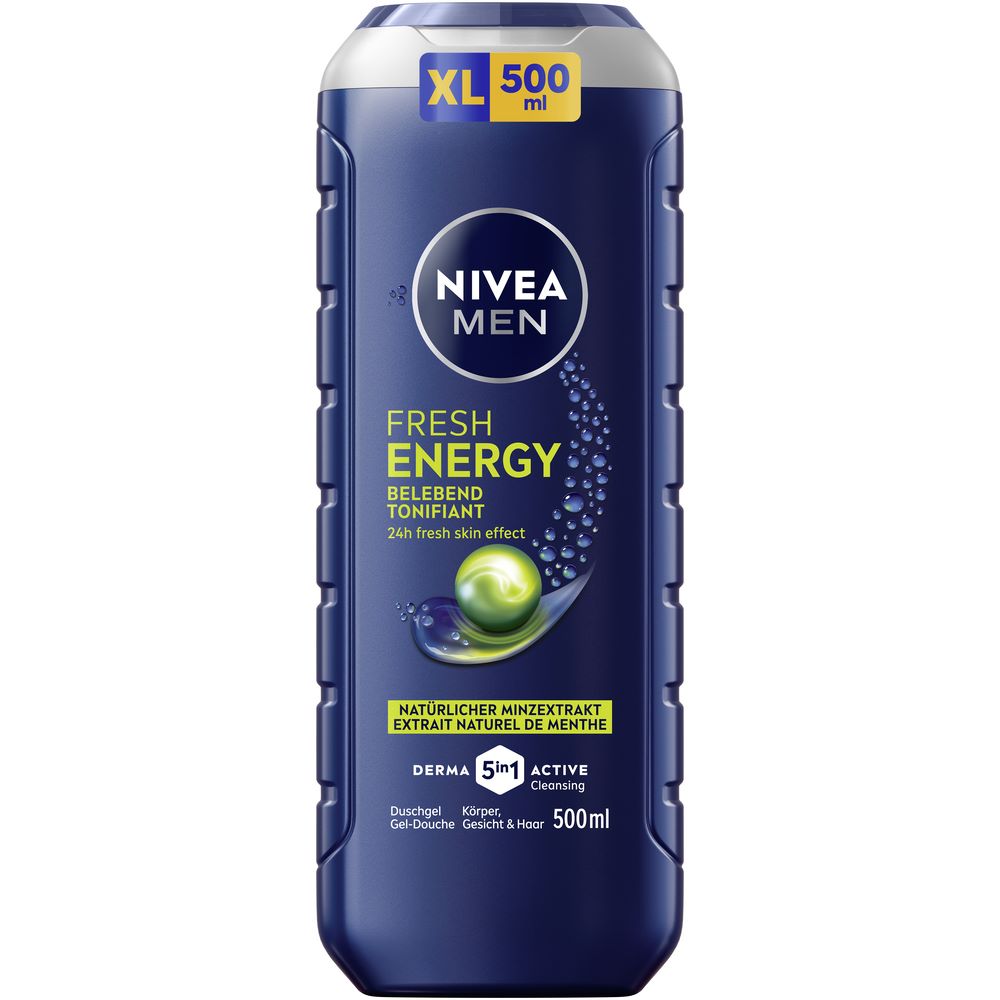 Nivea MEN Pflegedusche XL Energy Fl 500 ml