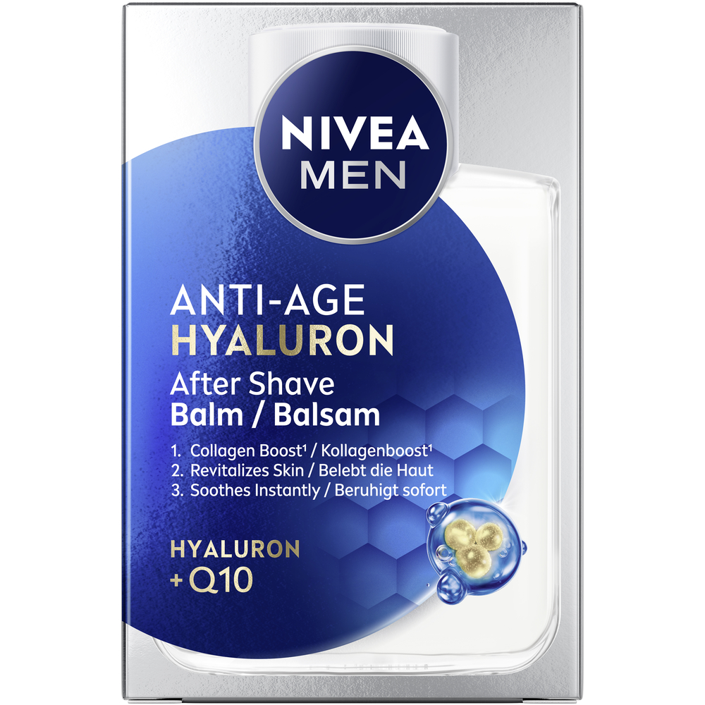 Nivea MEN Power Hyaluron & Q10 After Shave Anti-Age 100 ml