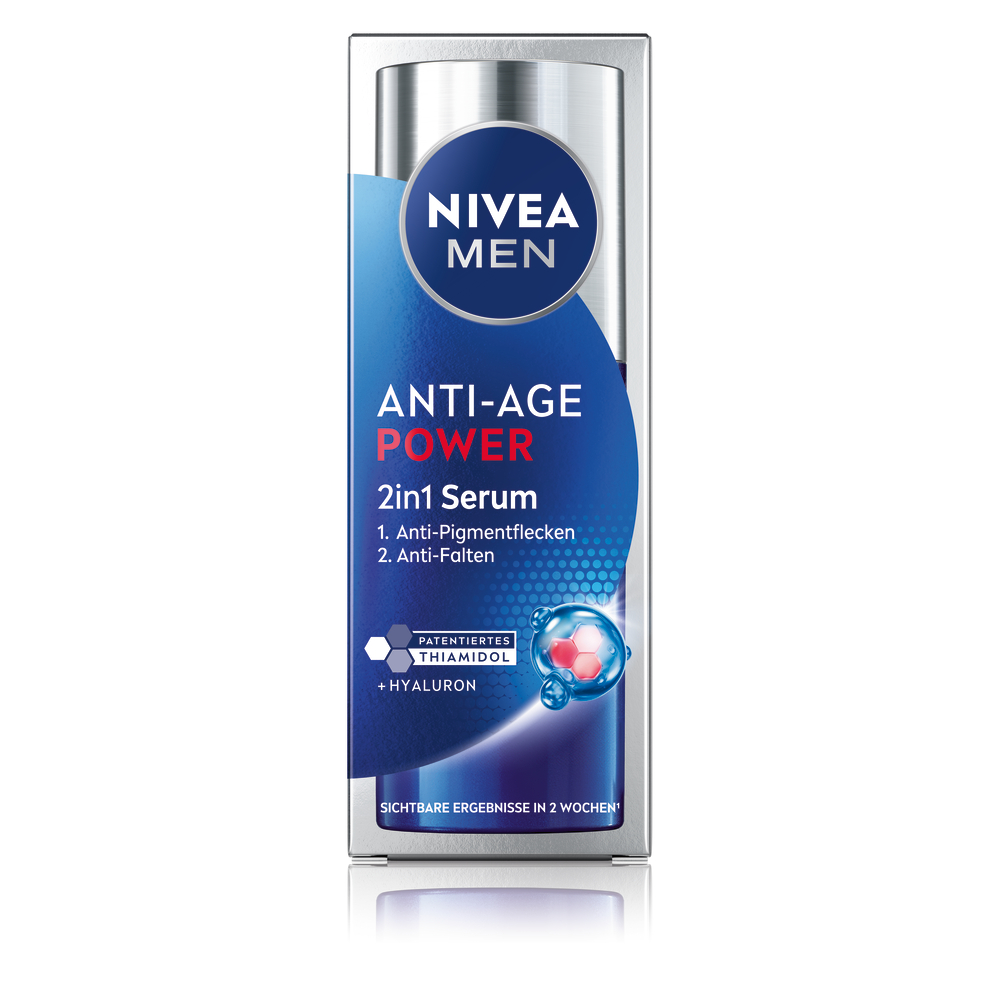 Nivea MEN Power Serum 2in1 Anti-Age Thiamidol & Hyaluron 30 ml