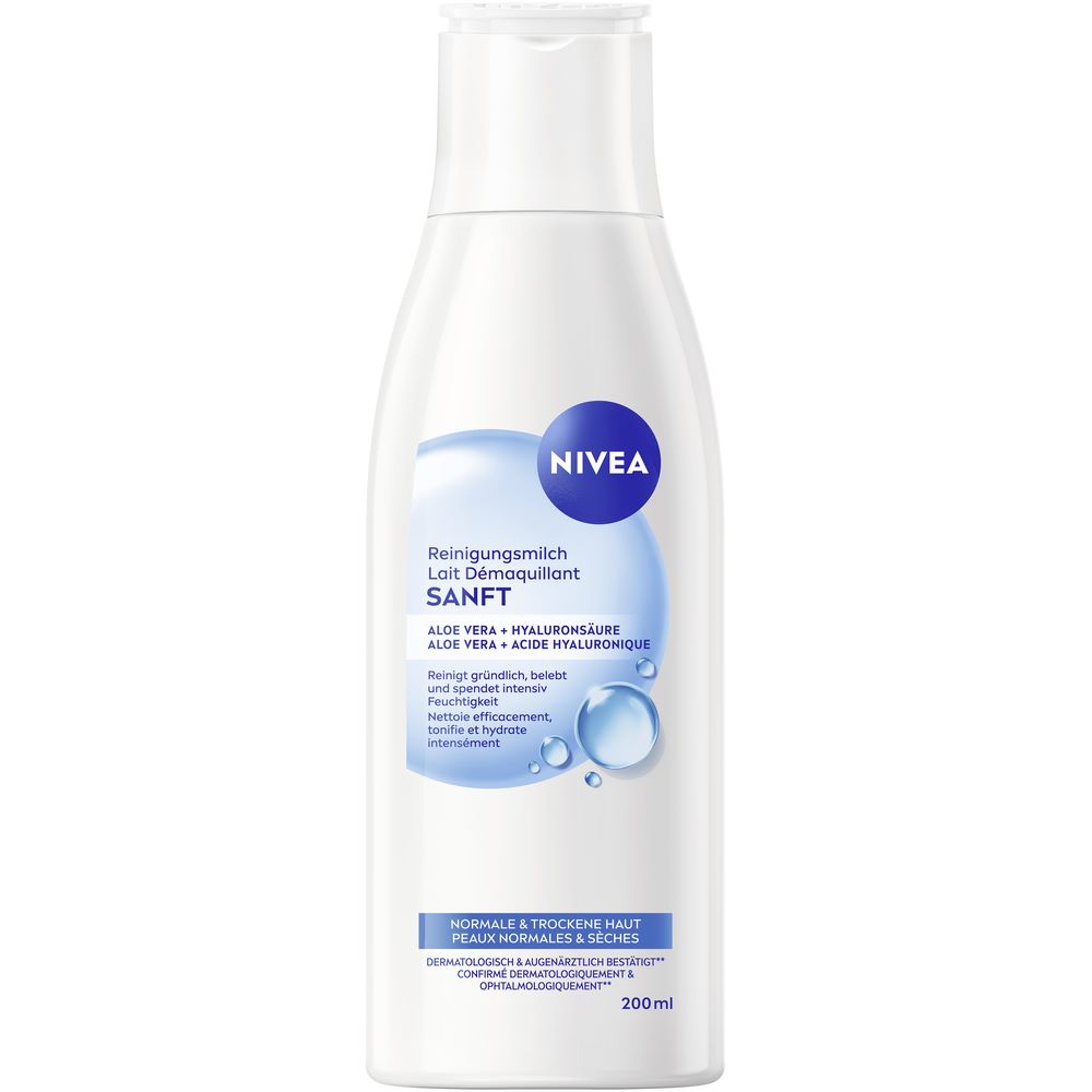 Nivea Reinigungsmilch sanft Fl 200 ml