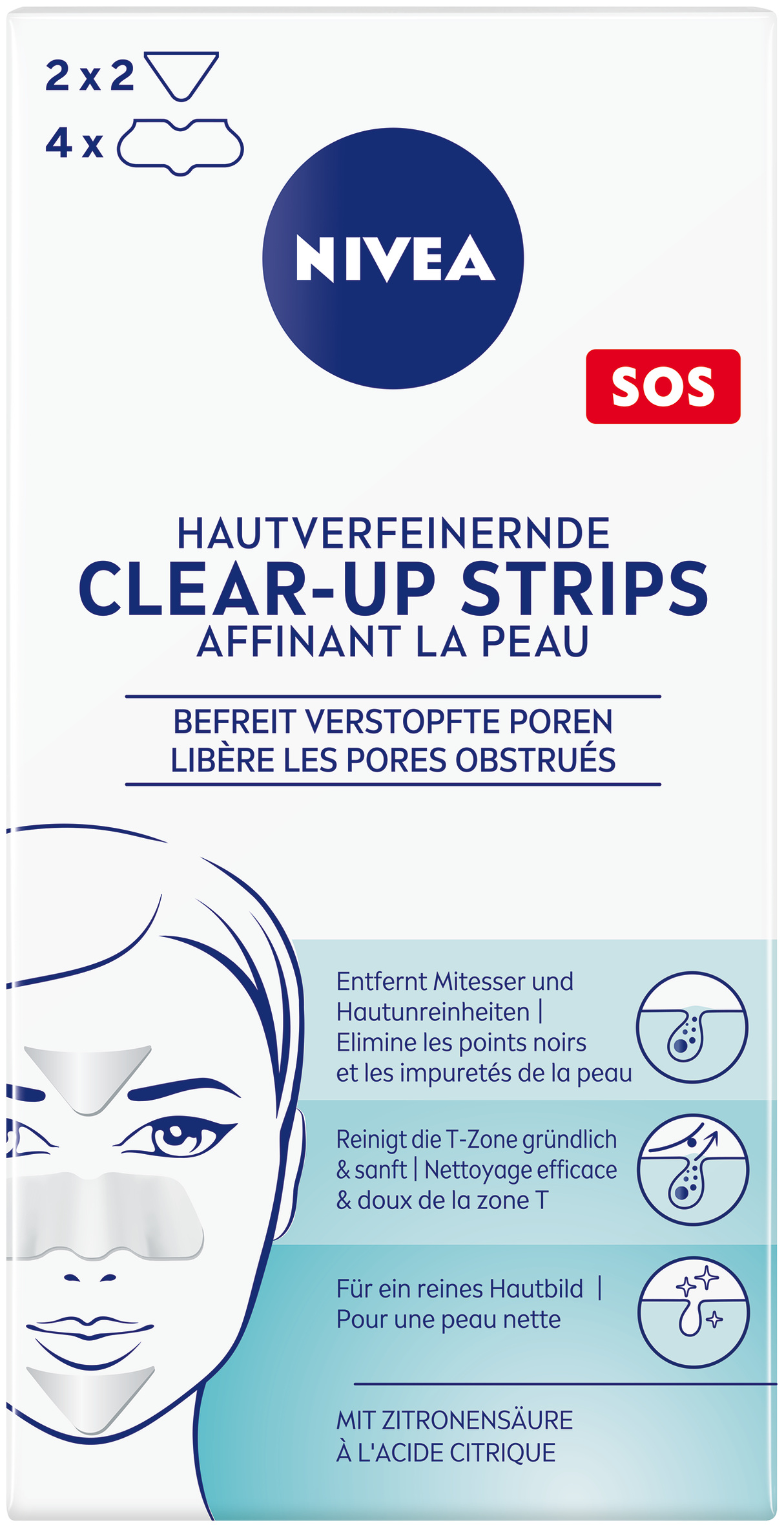 Nivea Strips Clear-Up 6 Stk