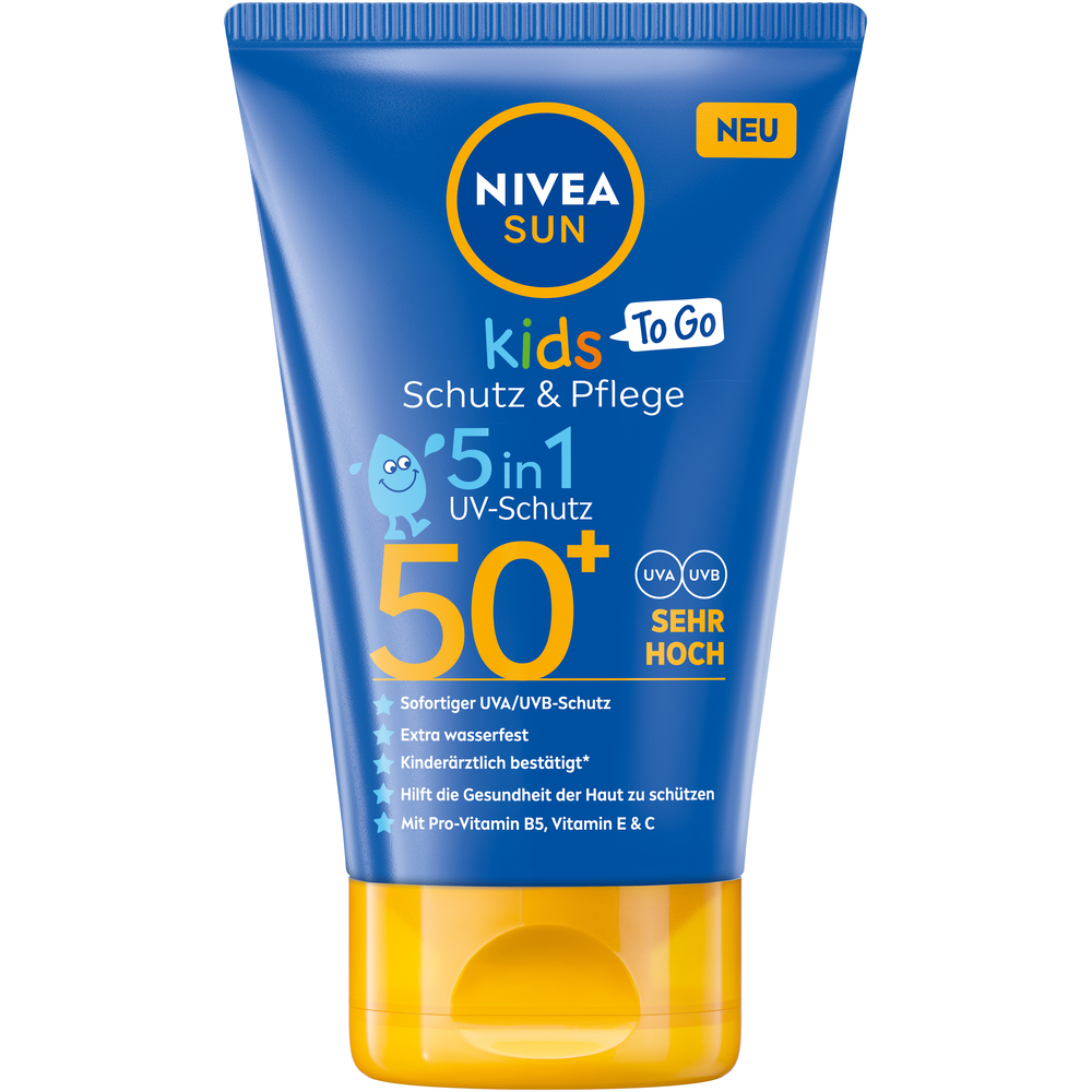 Nivea SUN Kids Protect & Care Sonnenlotion To Go Lsf50+ Tb 50 ml