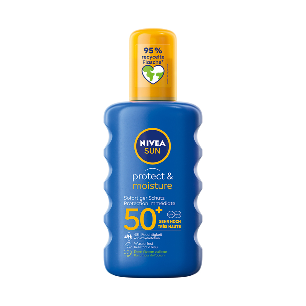 Nivea SUN Protect & Moisture Sonnenspray pflegend Lsf50+ 200 ml