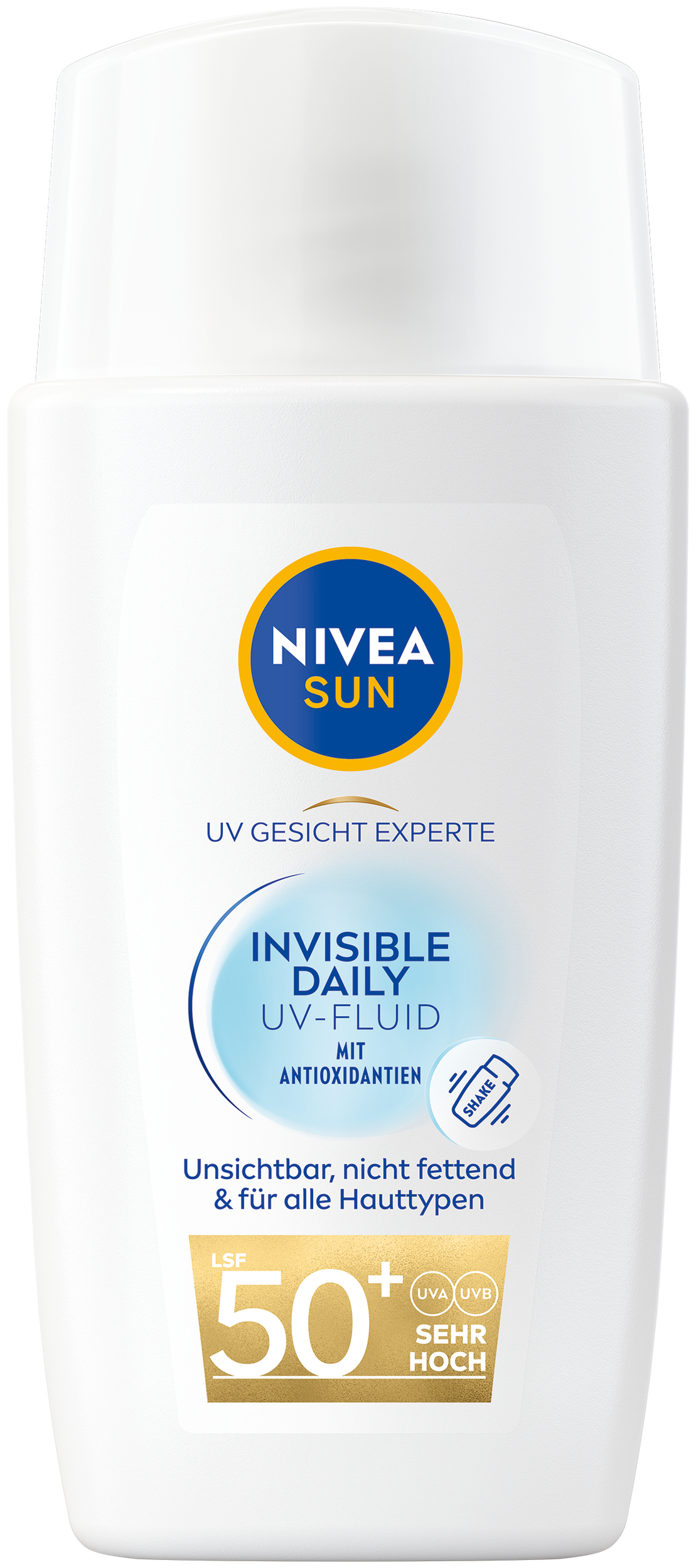 Nivea SUN UV Face Daily Fluid Invisible Lsf50+ Fl 40 ml