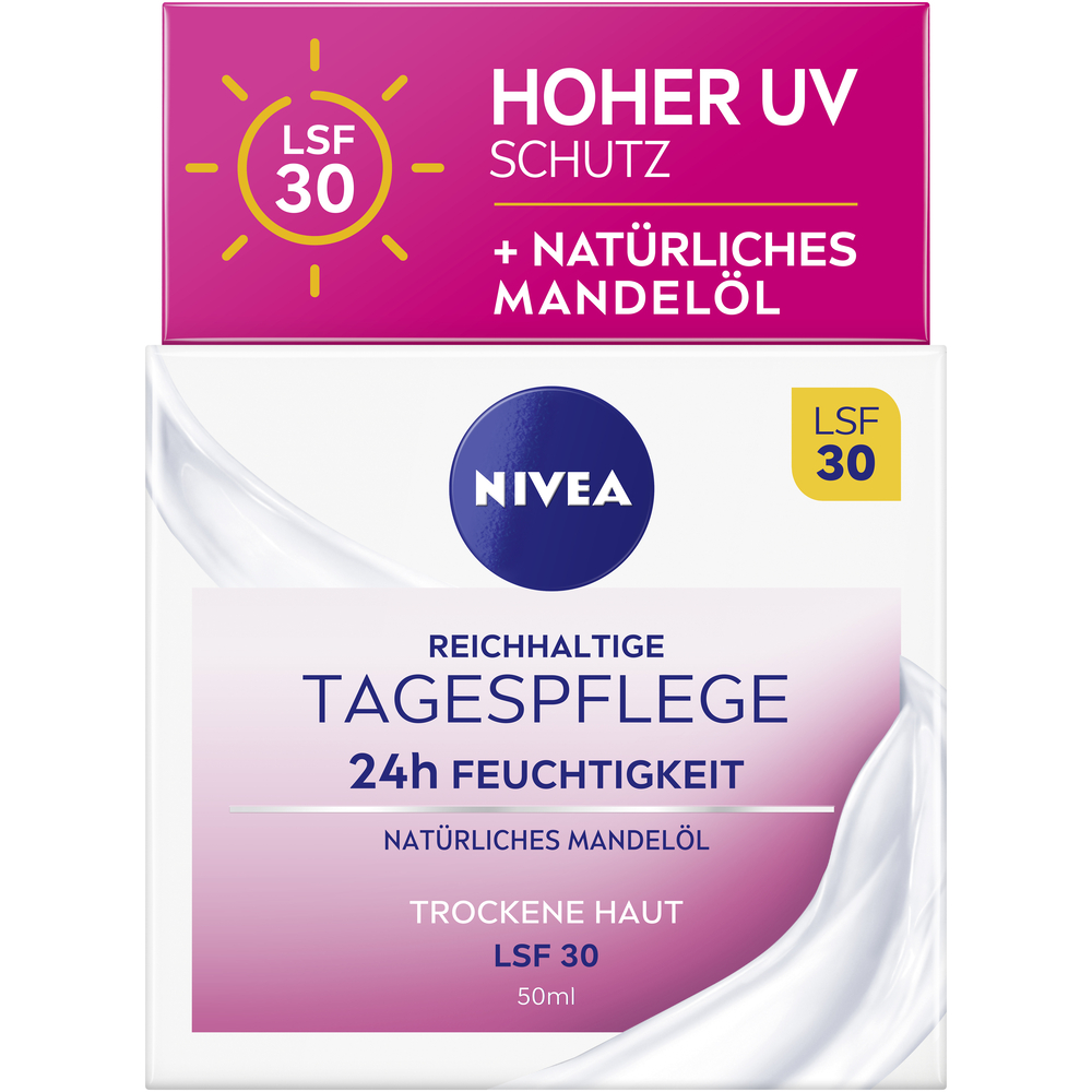 Nivea Tagescreme reichhaltig Lsf30 Topf 50 ml