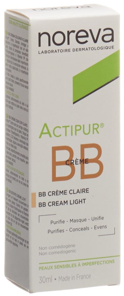 noreva Actipur BB Creme hell Tb 30 ml