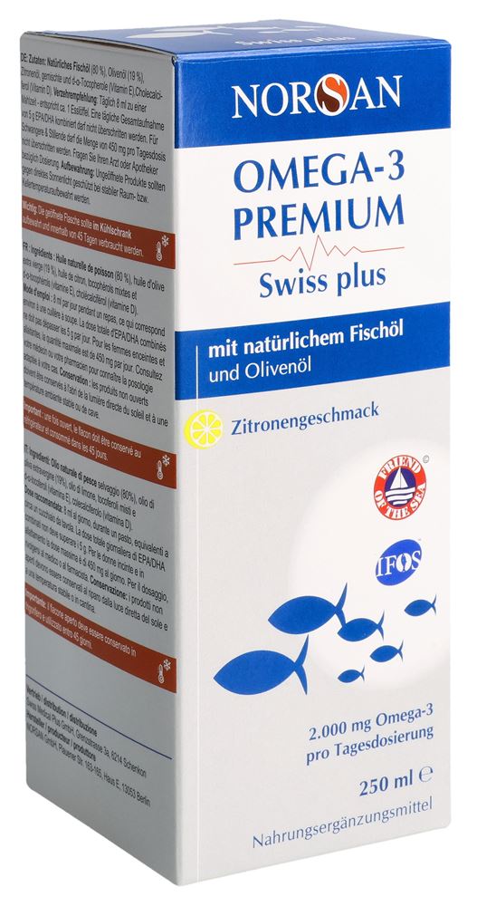 Norsan Omega-3 Premium Swiss plus Öl Fl 250 ml