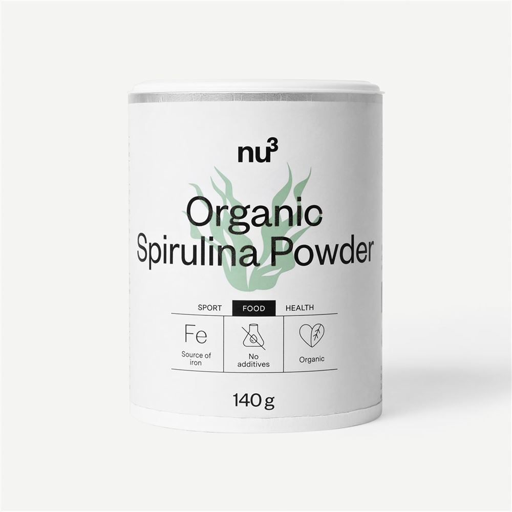 nu3 Spirulina Powder organic Ds 140 g
