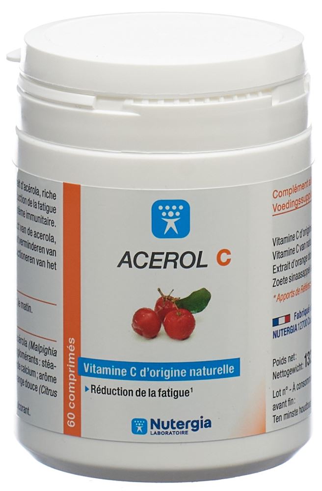 Nutergia Acerol C Tabl 60 Stk