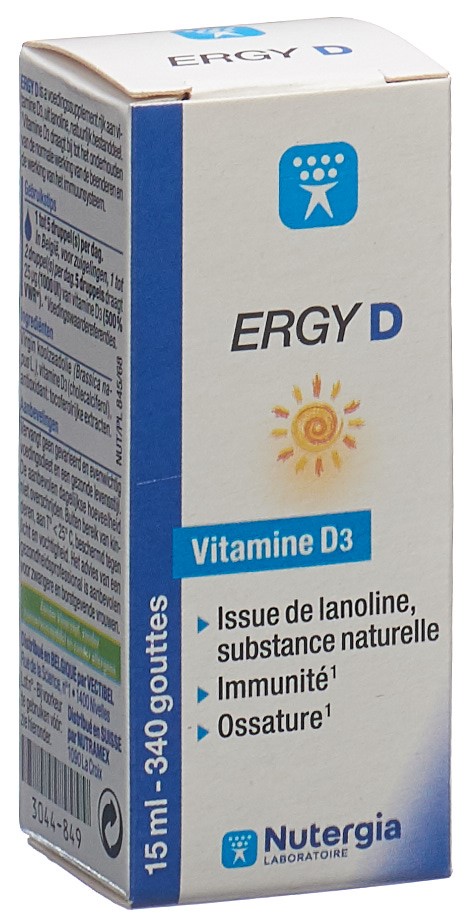Nutergia Ergy D Fl 15 ml
